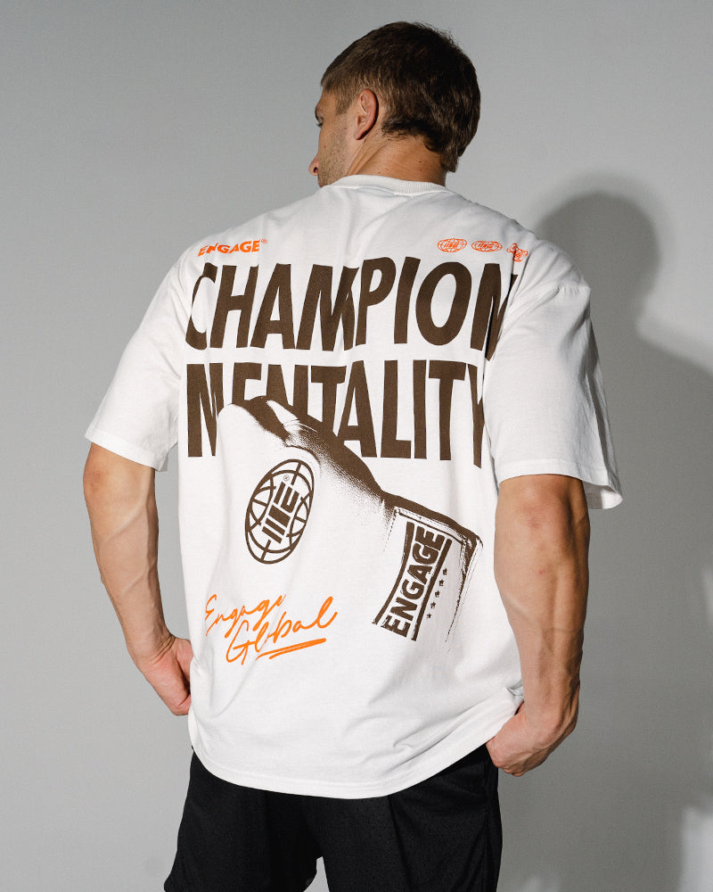 Engage 'Mentality' T-Shirt (Off-White)